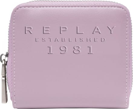 REPLAY Portemonnee Zip Around Wallet LT Lilac Paars