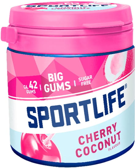 Sportlife Cherry - Coconut - 4 x 99 gram