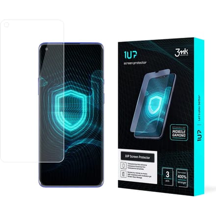 3MK 1UP-Serie - Gaming Screenprotector - OnePlus 8 - Set van 3 - Zelfherstellend