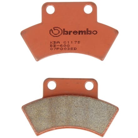 Bremsbelagsatz, ohne Straßenzulassung BREMBO 07PO03SD