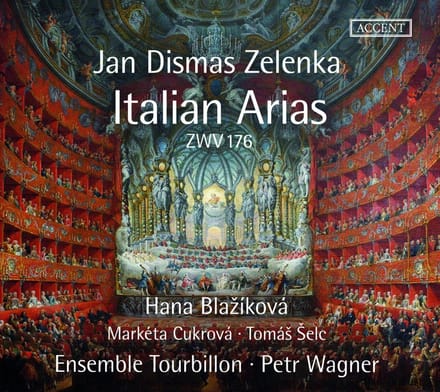 Ensemble Tourbillon & Petr Wagner - Zelenka: Italian Arias ZWV 176 (CD)