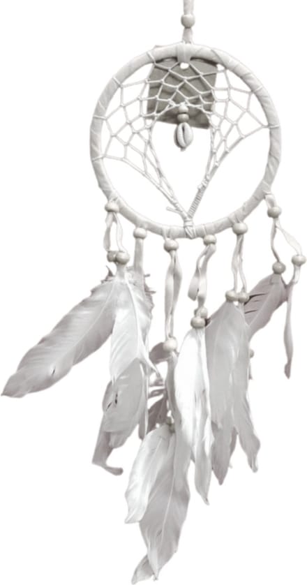 Dromenvanger Kaurischelp Suède - beige