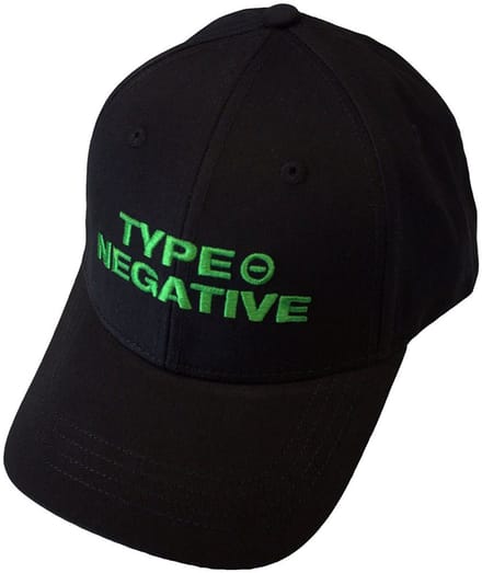 Type O Negative - Text Logo Baseball pet - Zwart