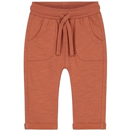 Prénatal baby broek Dark Peach Orange 68 unisex