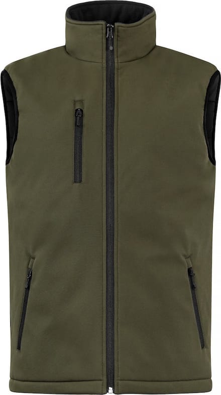 Clique Padded Softshell Vest 020958 - Mistgroen - XS