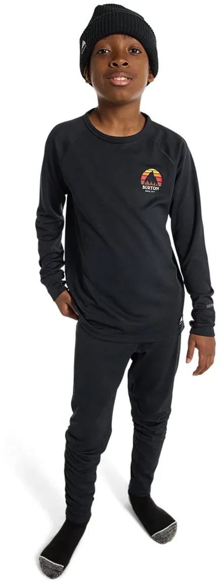 Burton Lightweight Lange Mouwen Basislaagset Zwart 8 Years Kinderen