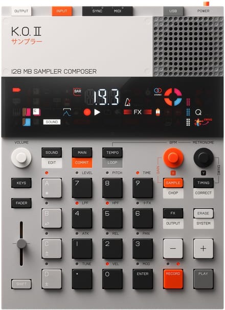 Teenage Engineering EP-133 K.O. II 128MB - Sampler