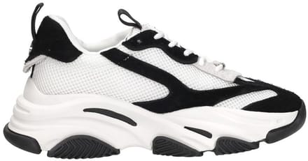 Steve Madden Possession-E Sneakers Laag - zwart - Maat 41