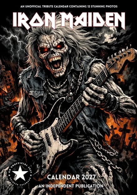 Iron Maiden Kalender 2027 A3