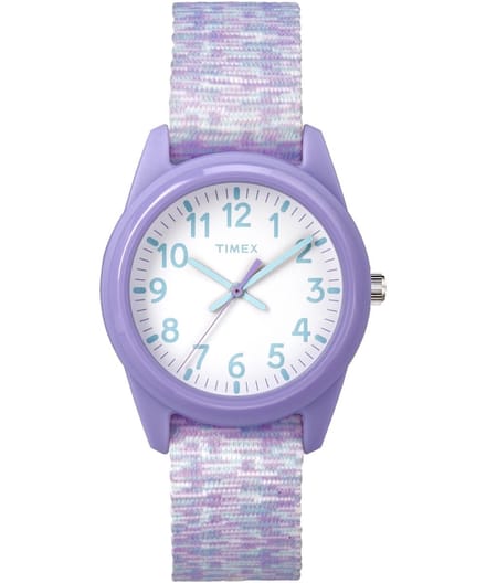 Timex Time Machines TW7C12200 Horloge - Textiel - Paars - Ø 32 mm