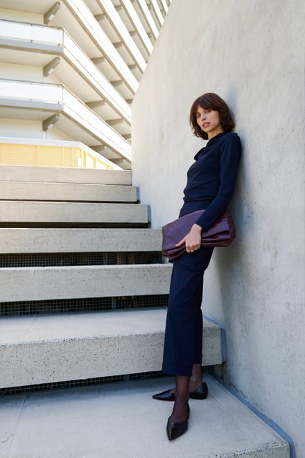 Still pants technical jersey | Blue - Blue / XXS