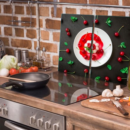 TMK ArtDeko - Snijplank - Glas - 30x52 cm - Inductiekookplaat