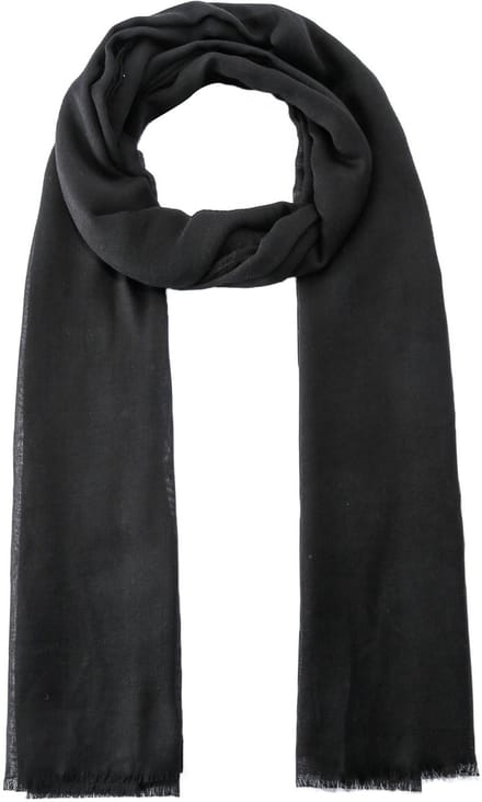 Emilie scarves - sjaal - zwart - basic sjaal - omslagdoek - lang - 200X90CM - viscose