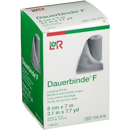 Lohmann & Rauscher Dauerbinde F 8cmx7m 105916 1 Verband