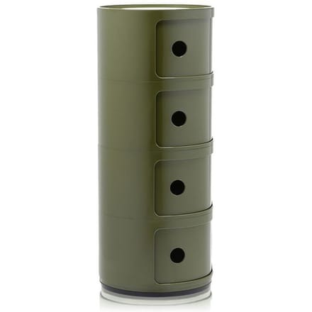 Kartell - Componibili Container - 4 Elemente - groen