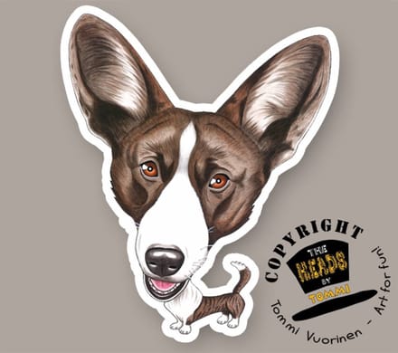 Magneet Hond Cardigan Welsh Corgi