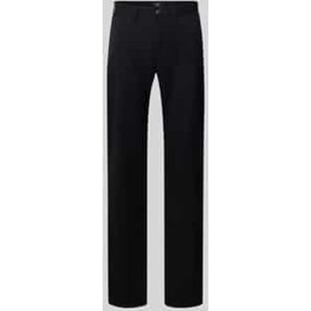 Straight leg broek met achterzakken