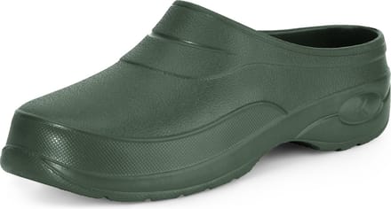 Ladeheid Unisex Clogs Tuinklompen - Tuinschoenen - Lichte - Dames - Heren - Donkergroen – 44 – LA-KL-037