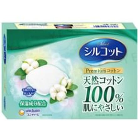 Unicharm - Silcot Soft & Rich Touch Premium wattenschijfje