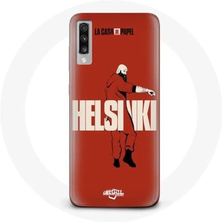 Coque - La Casa De Papel - Samsung Galaxy A50 - Souple - Rouge - Protection chocs et rayures