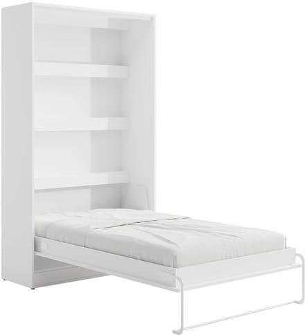 Vente-unique Bedkast hout wit 120 x 200 cm
