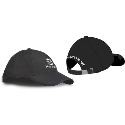 Husqvarna cap/pet zwart