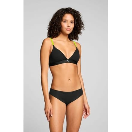 Puma Dames Briefs Invisible Cotton 2-pack Zwart-M