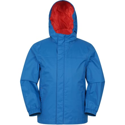 Mountain Warehouse Torrent waterdichte jas voor kinderen (Helder Blauw)