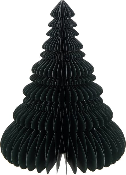 J-Line decoratie Kerstboom Vouwbaar - papier - groen - large - kerstversiering