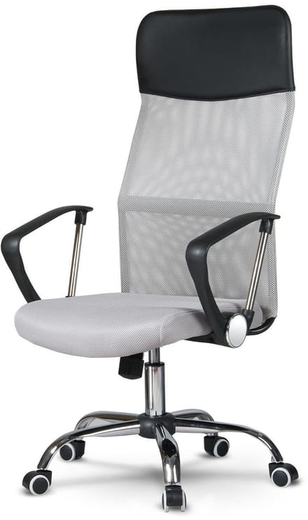 Grijze Ergonomische Bureaustoel - Sydney Design - Ademend