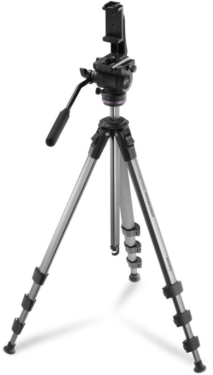 Hama Statief "PRO Move 160 2D+", videostatief voor camera en GSM, 160cm