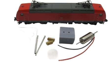 micromotor nf035C N ombouwset voor Fleischmann BR 101, BR 145 Modelle ohne Schnittstelle