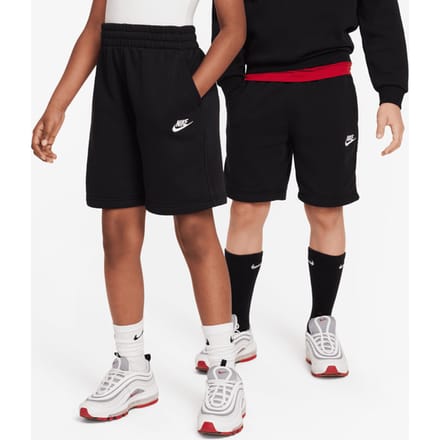 Nike Club Korte Broeken Kinder - Zwart - Maat 128 - 137 CM