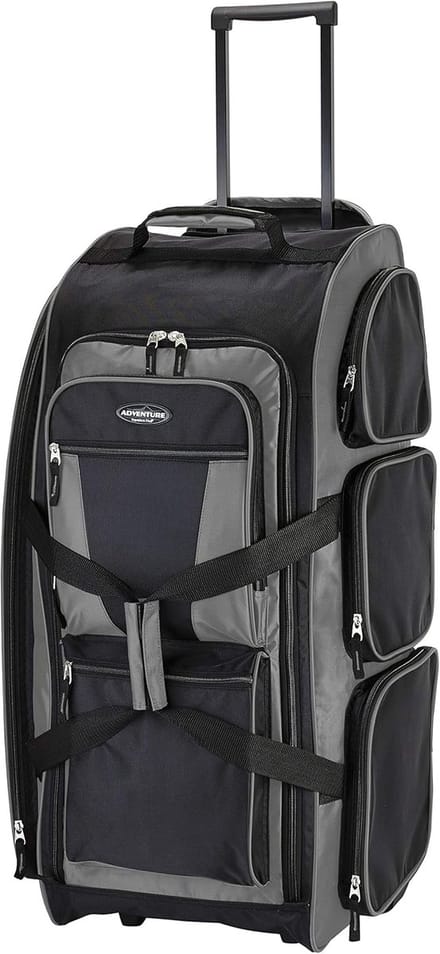 Reis Duffle Bag - Grote Tas - Weekendje Weg - Veelzijdig Compartiment - 76 cm - Antraciet Grijs