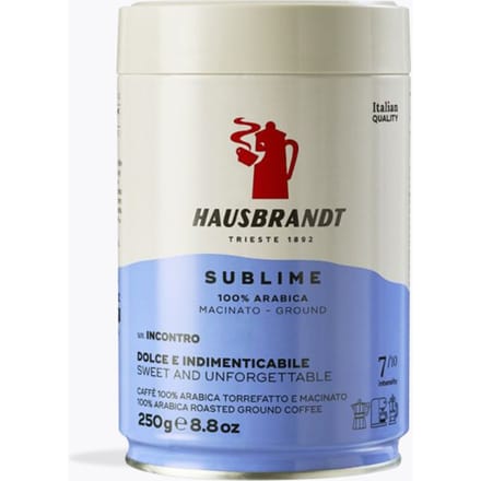 Hausbrandt Sublime 100% Arabica Macinato gemalen 250g