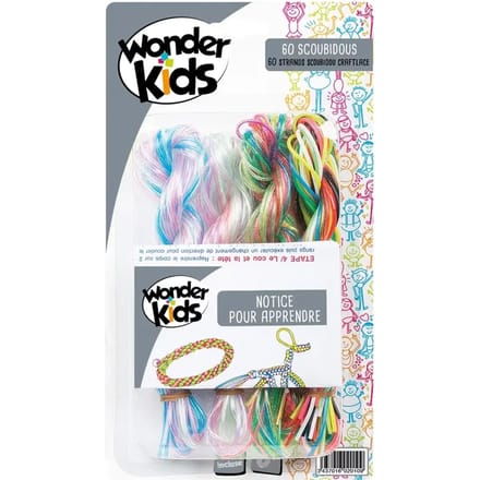 Scoubidou bouwset met vlechtwerk Wonderkids