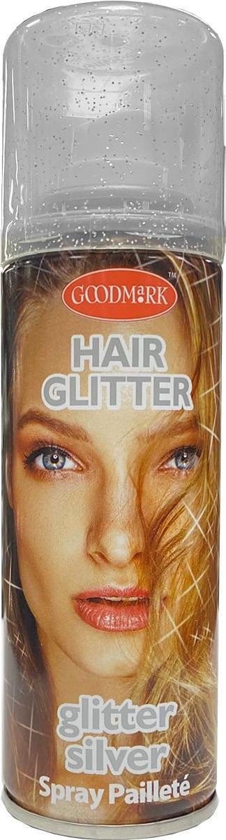 Glitter Haar Spray 125 ML - Zilver