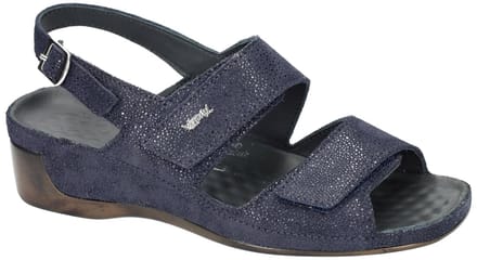 Vital -Dames - blauw donker - sandalen - maat 38