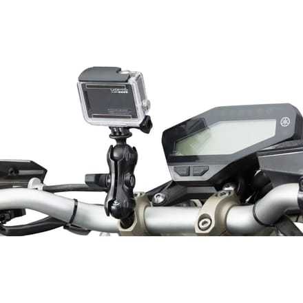 Universele kit met kogeladapter 1 bevestigingsarmbehuizing SW-Motech gopro Incl