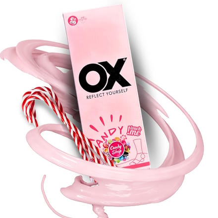 Set van 6 lage sokken OX met frisse geuren