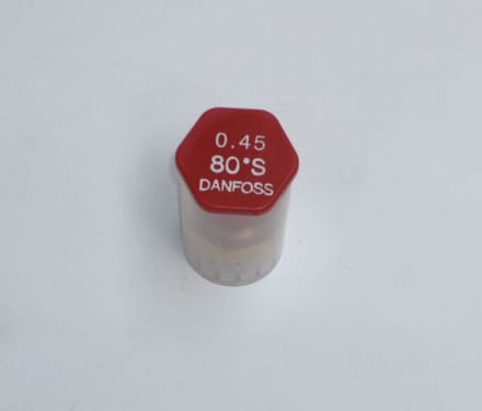 DAIKIN Olie-sproeier Danfoss 0,45-80 graden S voor ROTEX A1 BO 20 tot BJ 2018, 5004600