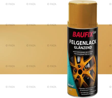 BAUFIX Velgenlak goud glanzend 400 ml