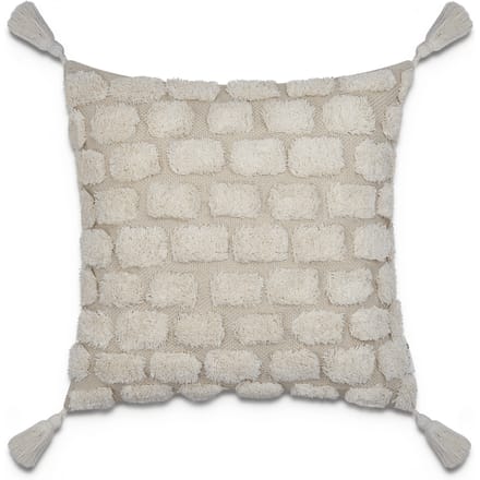 Kussensloop Chino bruin 45x45 cm