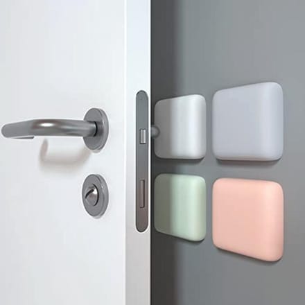 4 Stuks Siliconen Deurklink Bumpers - Schokbestendige Deurstopper en Wandbeschermer