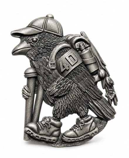 Pin / speld 4Daagse Nijmegen - De pechvogel- tin - Vierdaagse