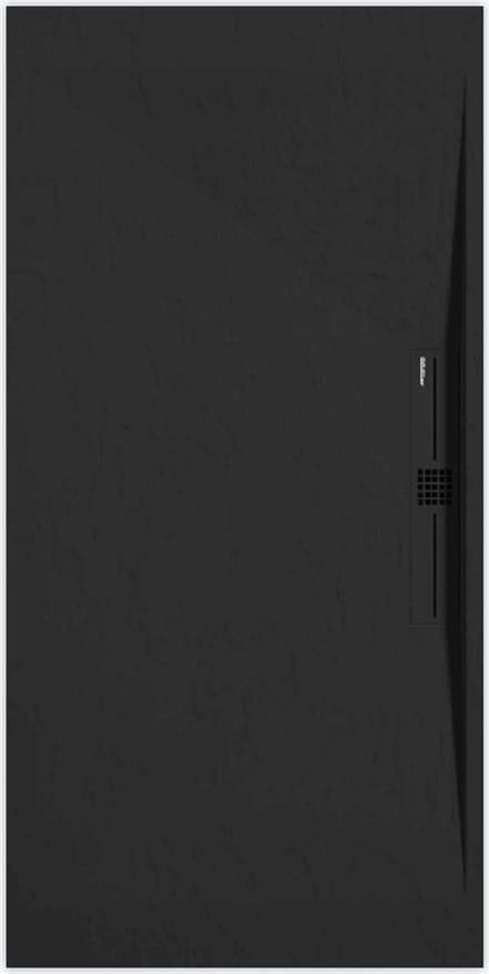 Sanifun douchebak Stone Side Black Slate 1300 x 900 P