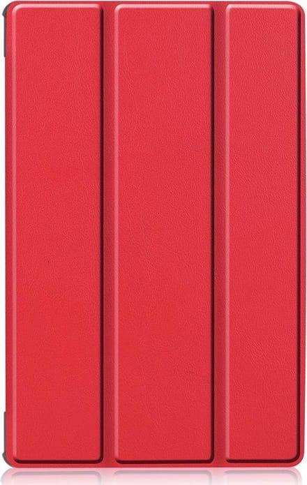 Shop4 - Geschikt voor Lenovo Tab M10 Plus Hoes - Smart Book Case Rood