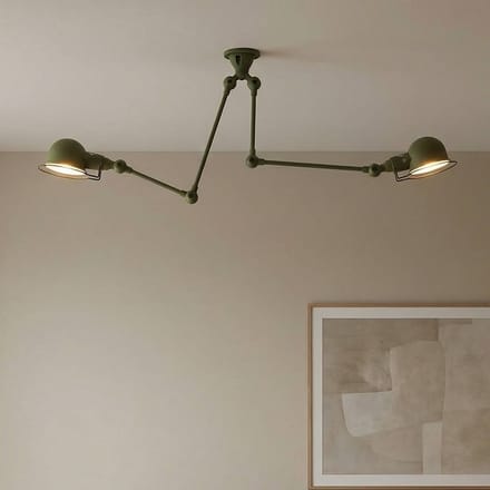 Jieldé Signal Sky3773 plafondlamp, 2-lamps groen