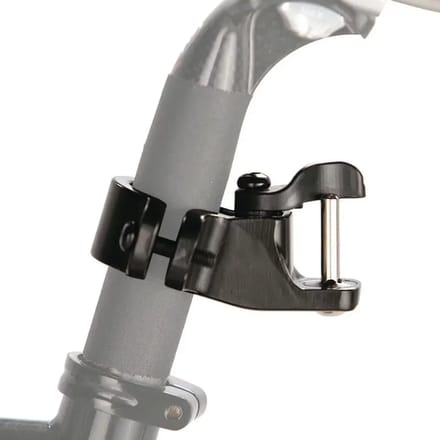 Fietskardeel burley travoy hitch koppeling - ZWART