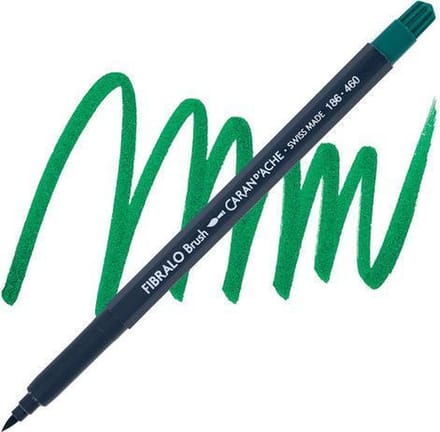 Carandache Fibralo Brush |  Peacock Green